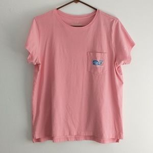 Vineyard Vines Pink Cotton T-shirt